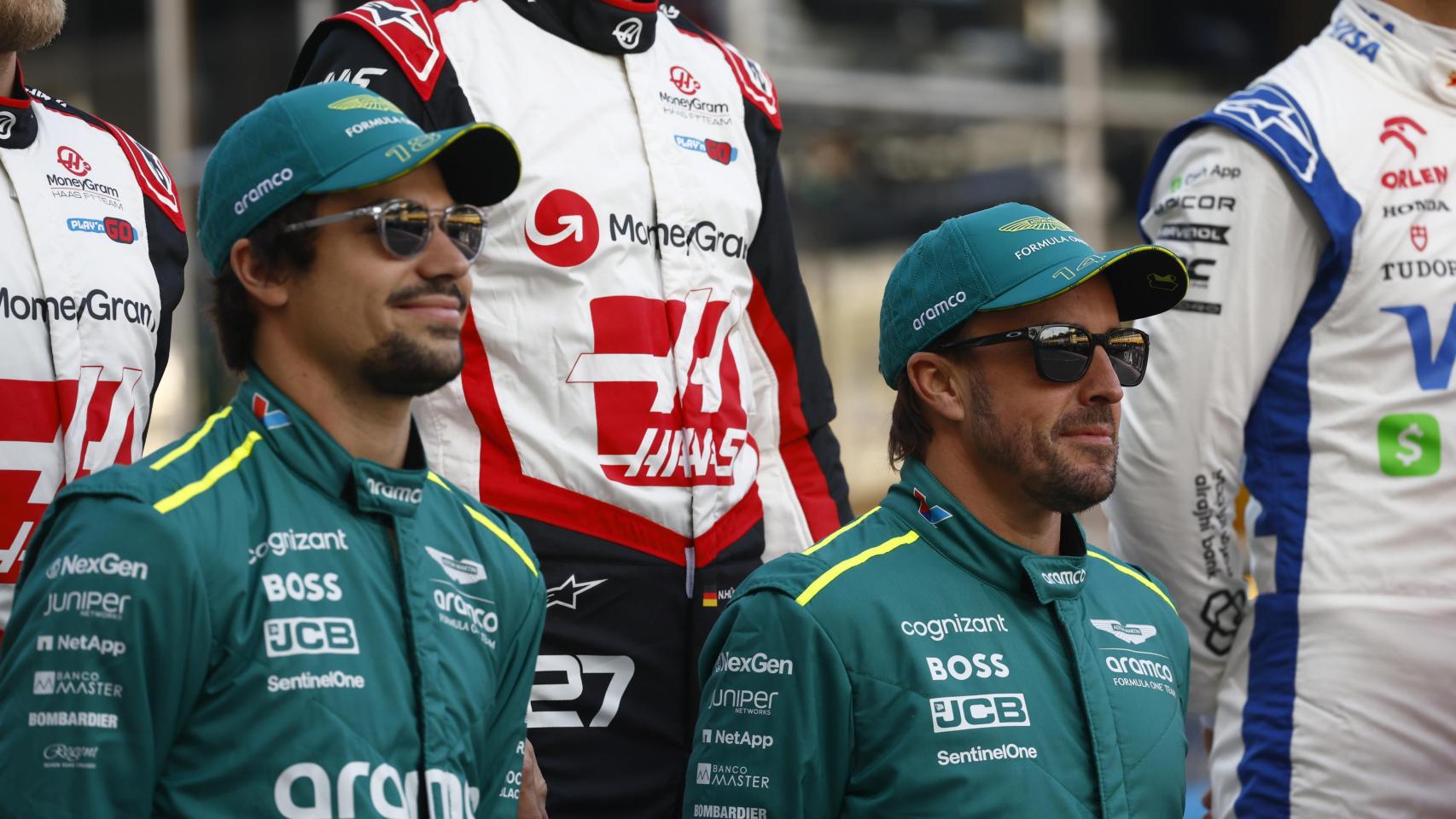 Lance Stroll y Fernando Alonso, en una imagen de archivo