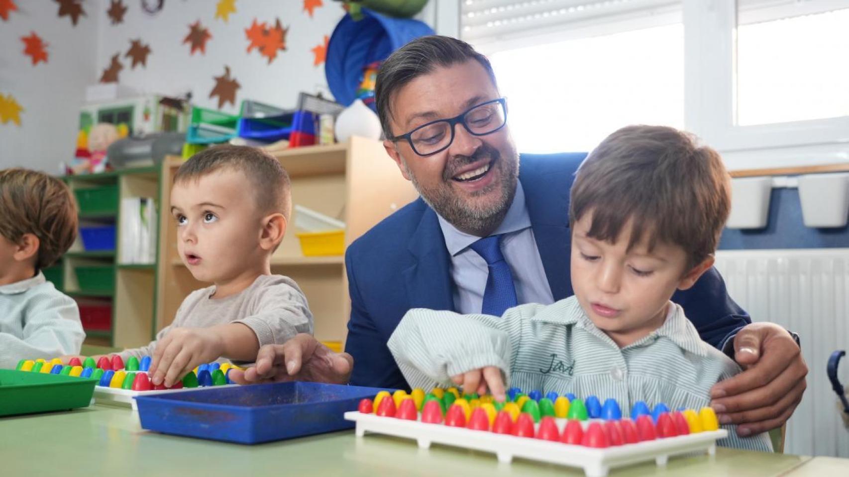 Amador Pastor, consejero de Educación, Cultura y Deportes de Castilla-La Mancha.