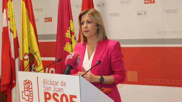 Ana Isabel Abengózar, este viernes en rueda de prensa.