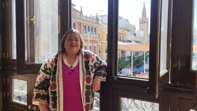 Amparo Graciani, tras la entrevista concedida a EL ESPAÑOL de Sevilla