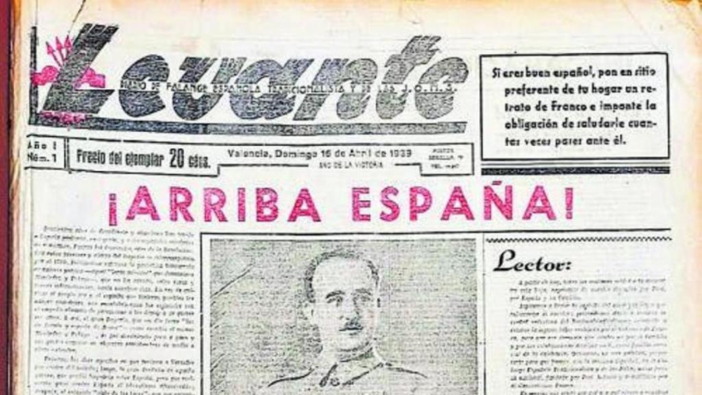 Portada de Levante.