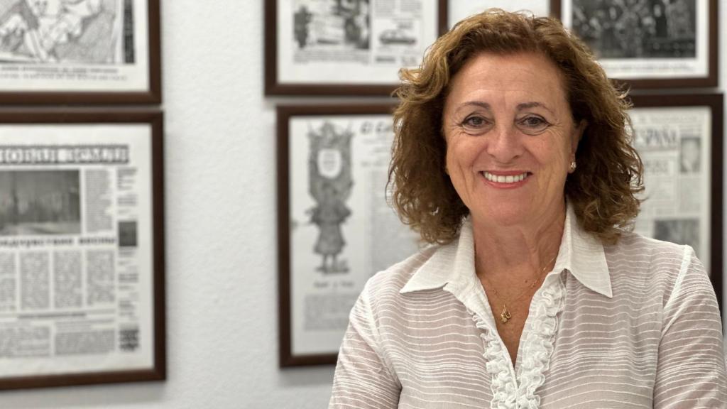 Elena Blanco posa para EL ESPAÑOL de Málaga.