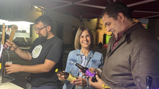 Imagen de la feria de cerveza artesanal 'Amor a primera birra', este viernes