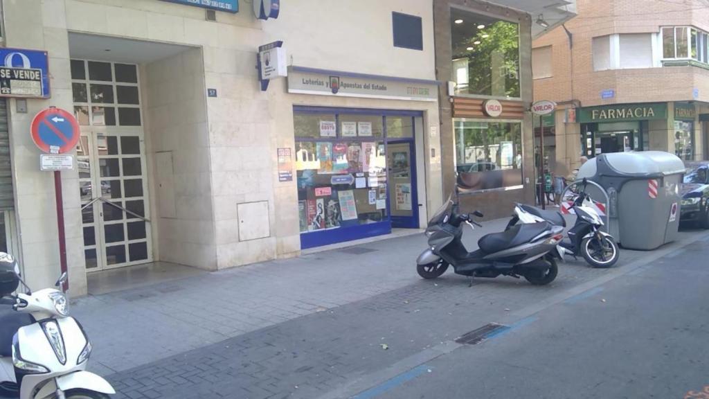 La administración de Albacete que ha despachado el boleto premiado.