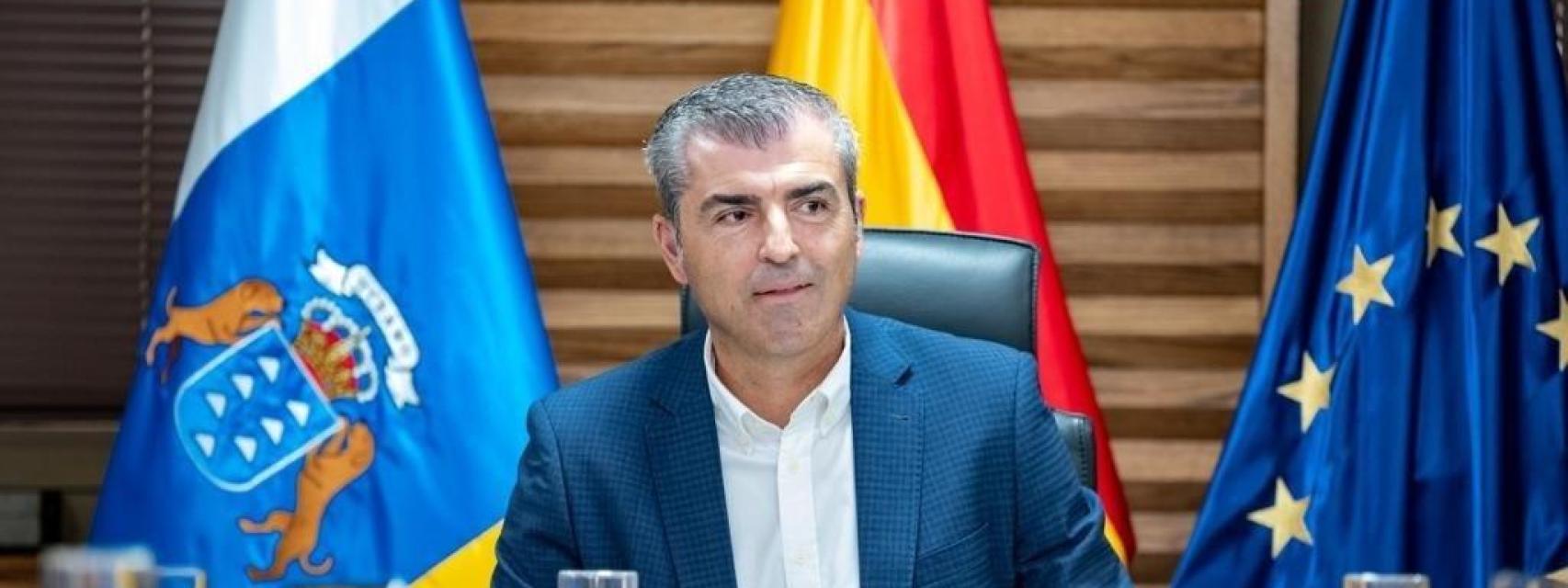 El vicepresidente del Gobierno de Canarias, Manuel Domínguez.