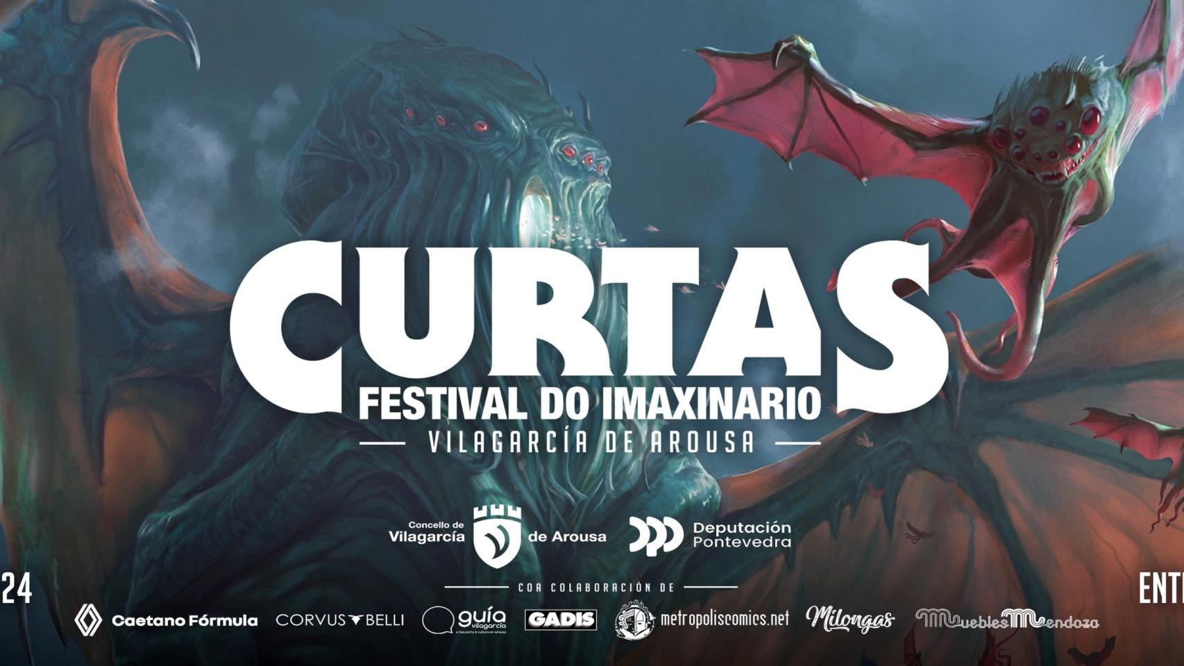 Cartel del Festival do Imaxinario de Vilagarcía de Arousa 2024