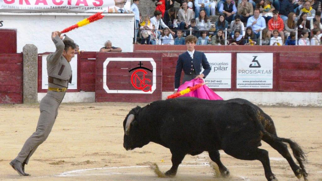 El festival taurino solidario de Ledesma