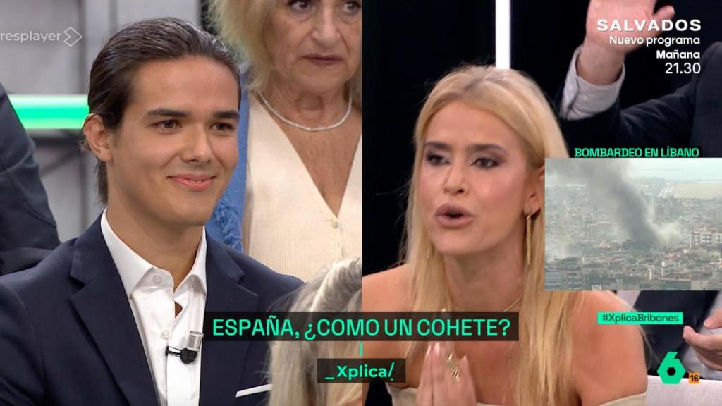 Álvaro Pintado y Afra Blanco en 'laSexta Xplica'.