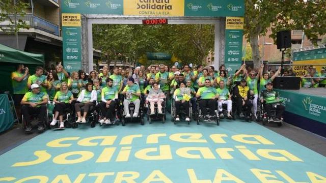 Imagen de la 'Carrera Solidaria contra la ELA' de Fundación Eurocaja Rural