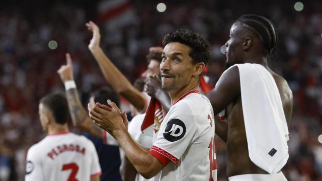 Jesús Navas, tras la victoria del Sevilla frente al Betis.