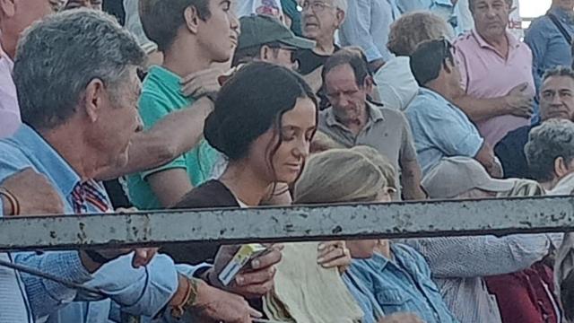 Victoria Federica Marichalar de Borbón, este sábado en un festejo taurino en Olías del Rey (Toledo).