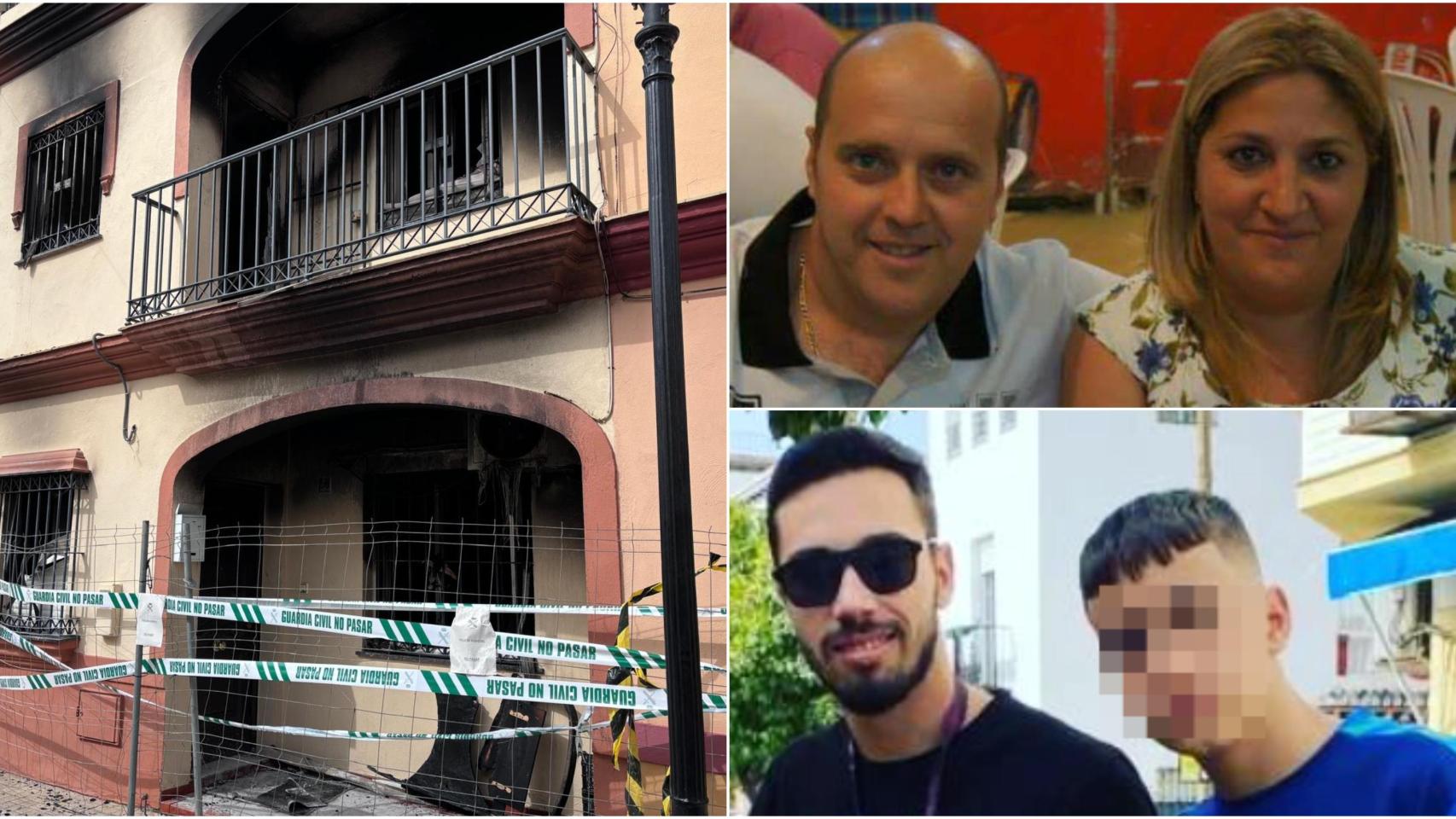 Un patinete eléctrico, la teoría principal del incendio fatal que acabó con José, Antonia y sus dos hijos en Sevilla (1/1)