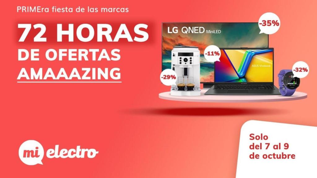 Aspiradoras sin cable, freidoras de aire y mucho más: ¡solo 72 hora de super ofertas de Mi Electro!