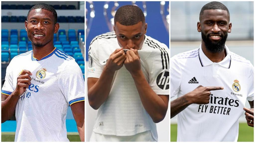 Alaba, Mbappé y Rüdiger