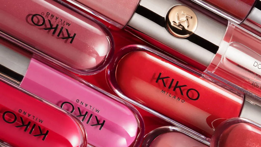 Labiales con gloss de Kiko Milano.