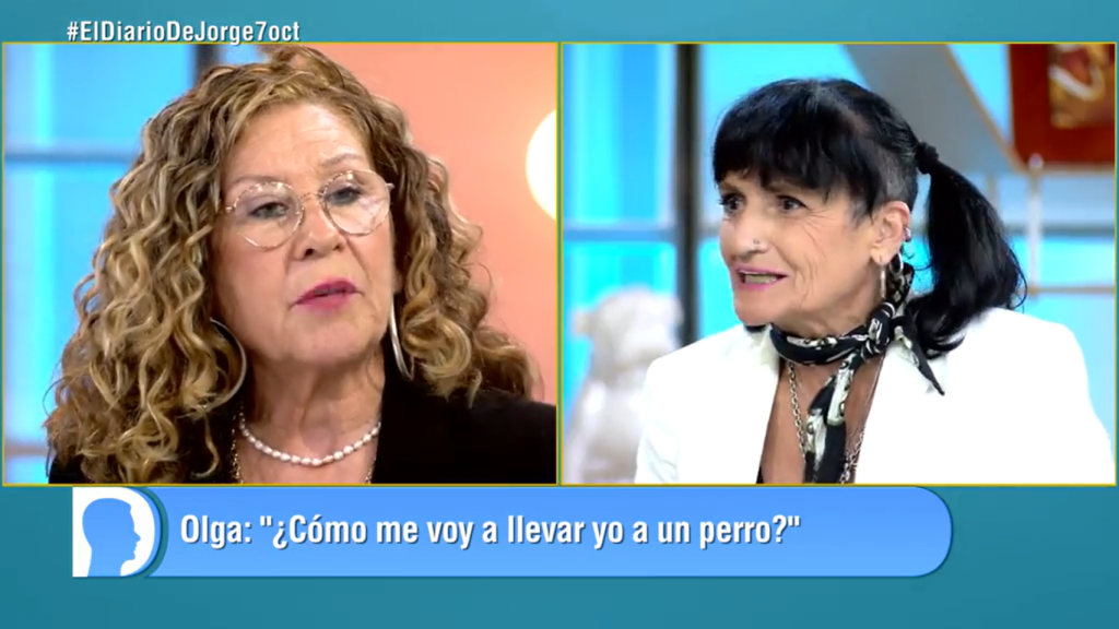 Isabel y Olga discuten en 'El diario de Jorge'