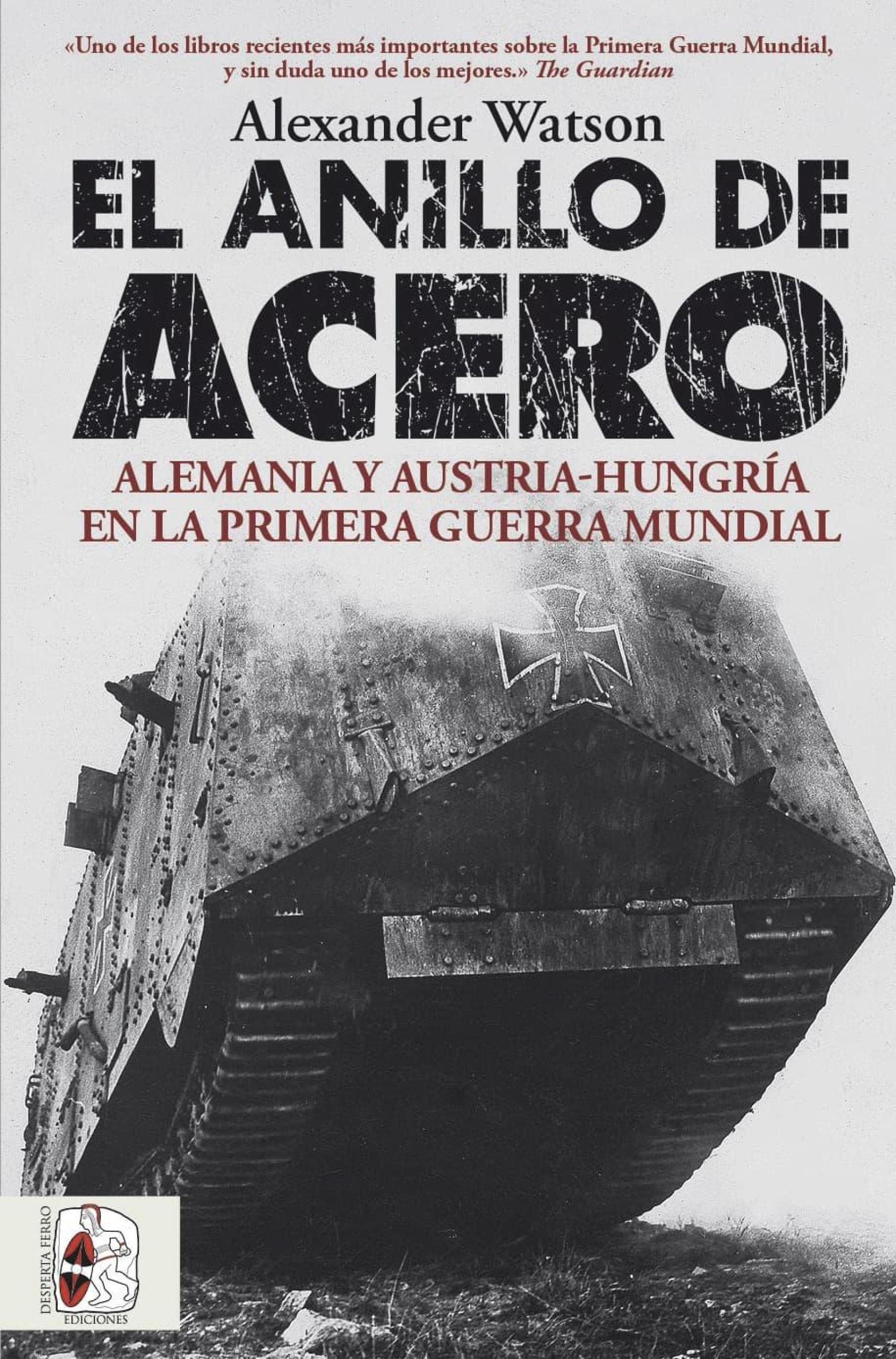 Portada de 'El anillo de acero'.