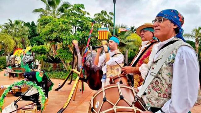 Una de las actuaciones de danza tradicional.