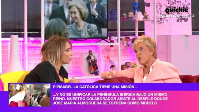 María Patiño y Chelo García Cortés en 'Ni que fuéramos Shhh'.