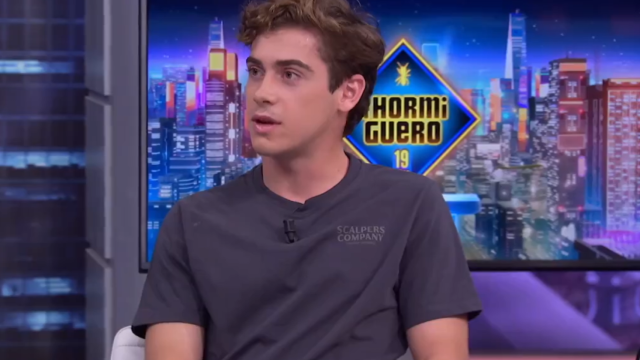 Franco Colapinto, en El Hormiguero.