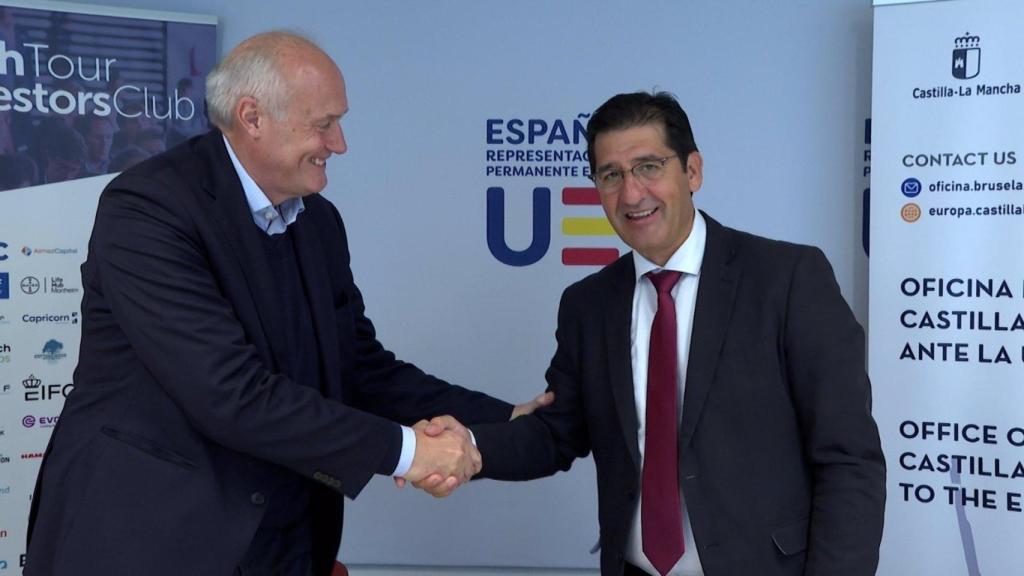 José Manuel Caballero en Bruselas. Foto: Europa Press.