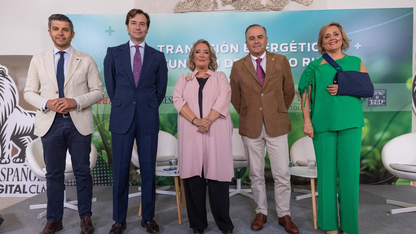 La mesa 'El papel de los territorios en la transición energética' estuvo moderada por Esther Esteban, presidenta ejecutiva de El Español-El Digital de Castilla-La Mancha.