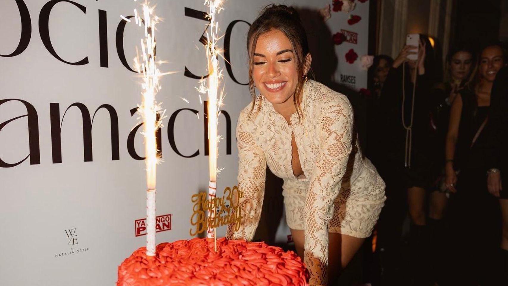 Imágenes del día: la gran fiesta de Rocío Camacho para celebrar su 30 cumpleaños