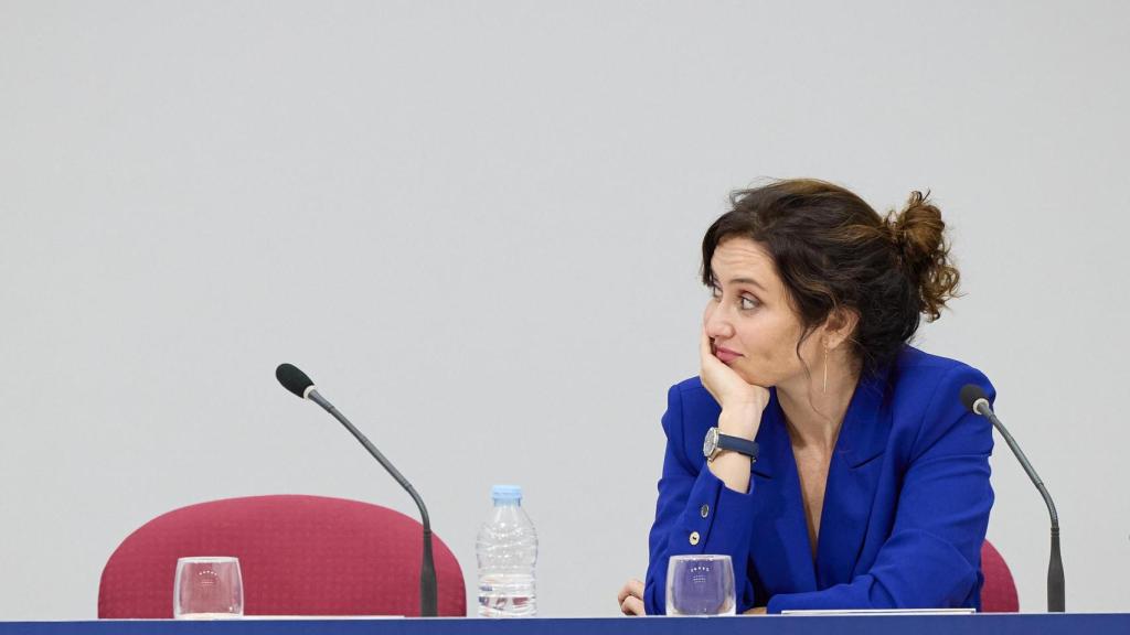 La presidenta de la Comunidad de Madrid y del PP de Madrid, Isabel Díaz Ayuso, preside el Comité Ejecutivo Autonómico del PP de Madrid.