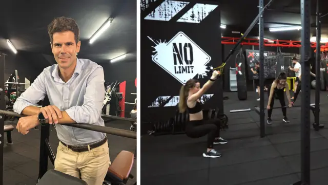 Jordi Bella y un gimnasio Synergym.