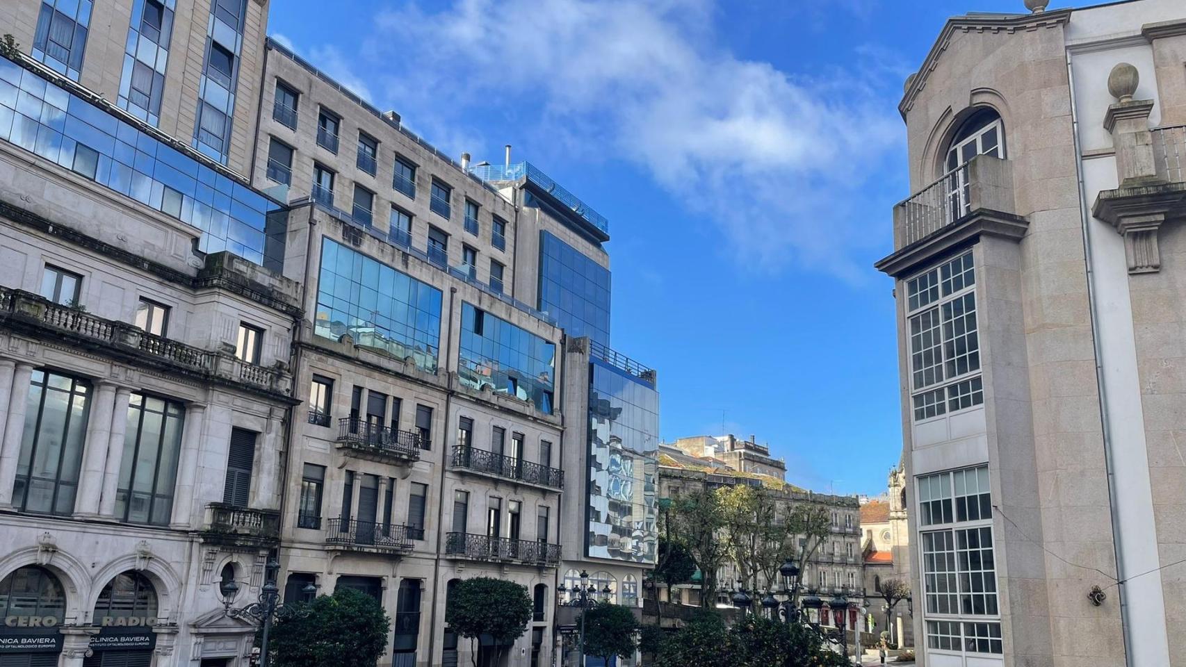 Imagen de Vigo este lunes día 7 de octubre.