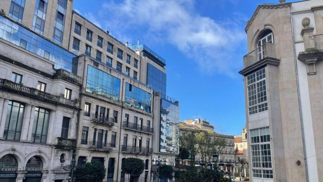 Imagen de Vigo este lunes día 7 de octubre.