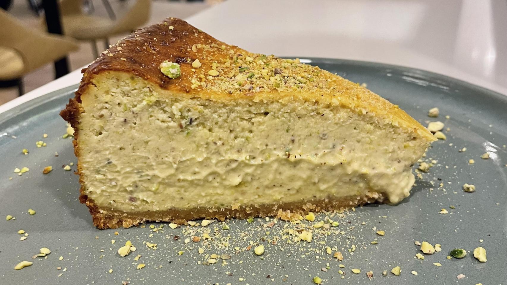 Tarta de queso.