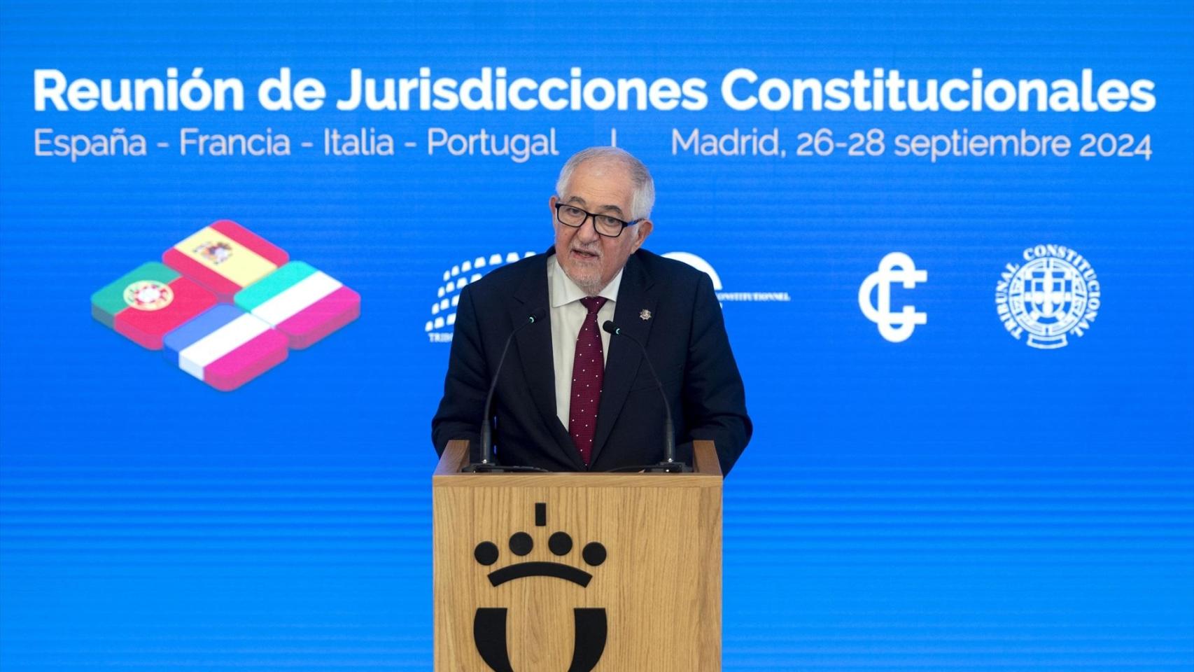 El presidente del Tribunal Constitucional, Cándido Conde-Pumpido.