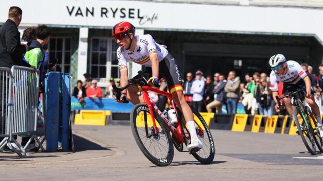 El ciclista alicantino, Héctor Álvarez.