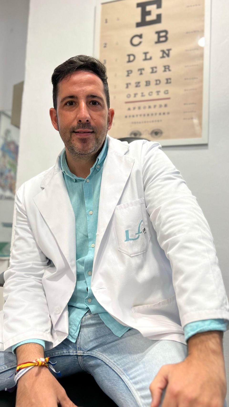 Manolo Gonzalez, óptico optometrista