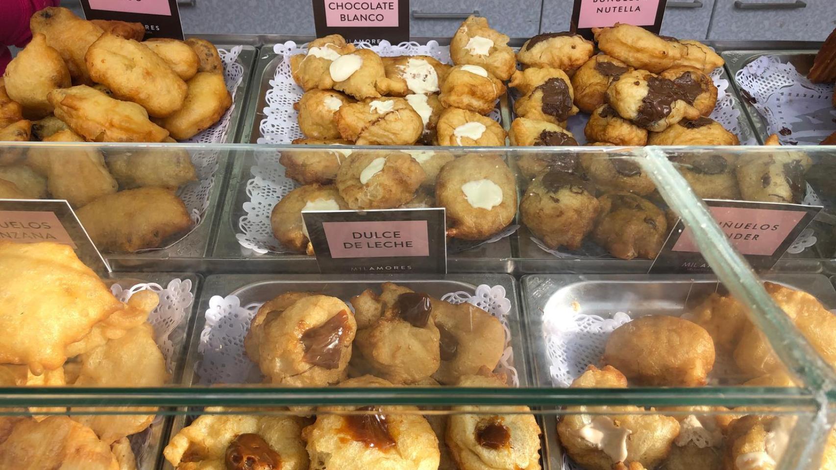 Estos son los productos que puedes encontrar en la churrería Mil Amores en Zaragoza