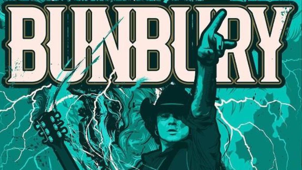 Cartel con el que Bunbury ha anunciado su nuevo tour.