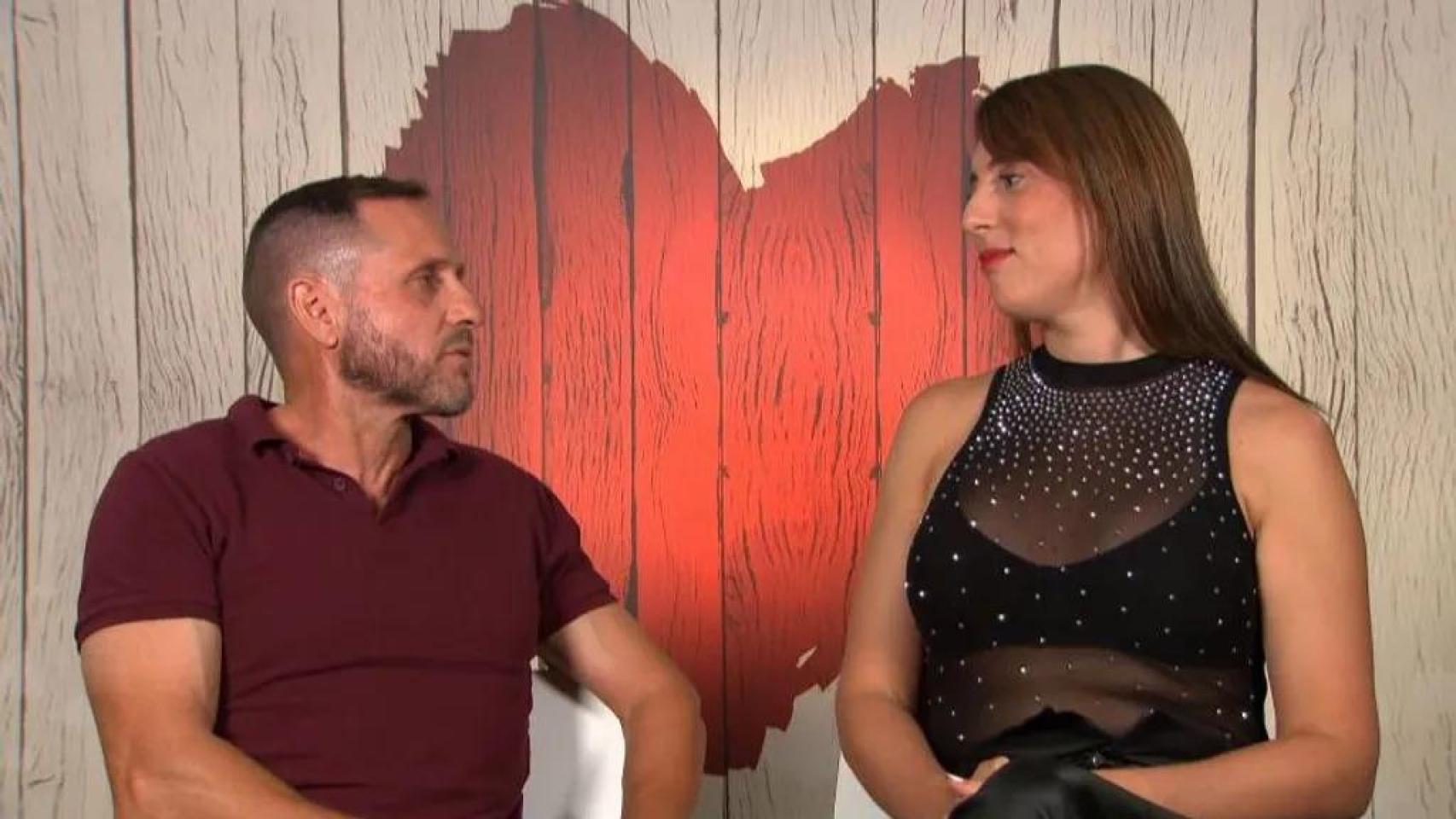 Fernando y Enith en 'First Dates'.