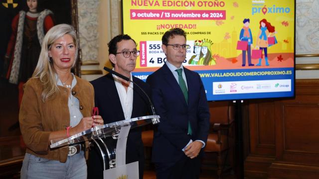 Presentación de la campaña 'Tu Bono Próximo' en el Ayuntamiento de Valladolid