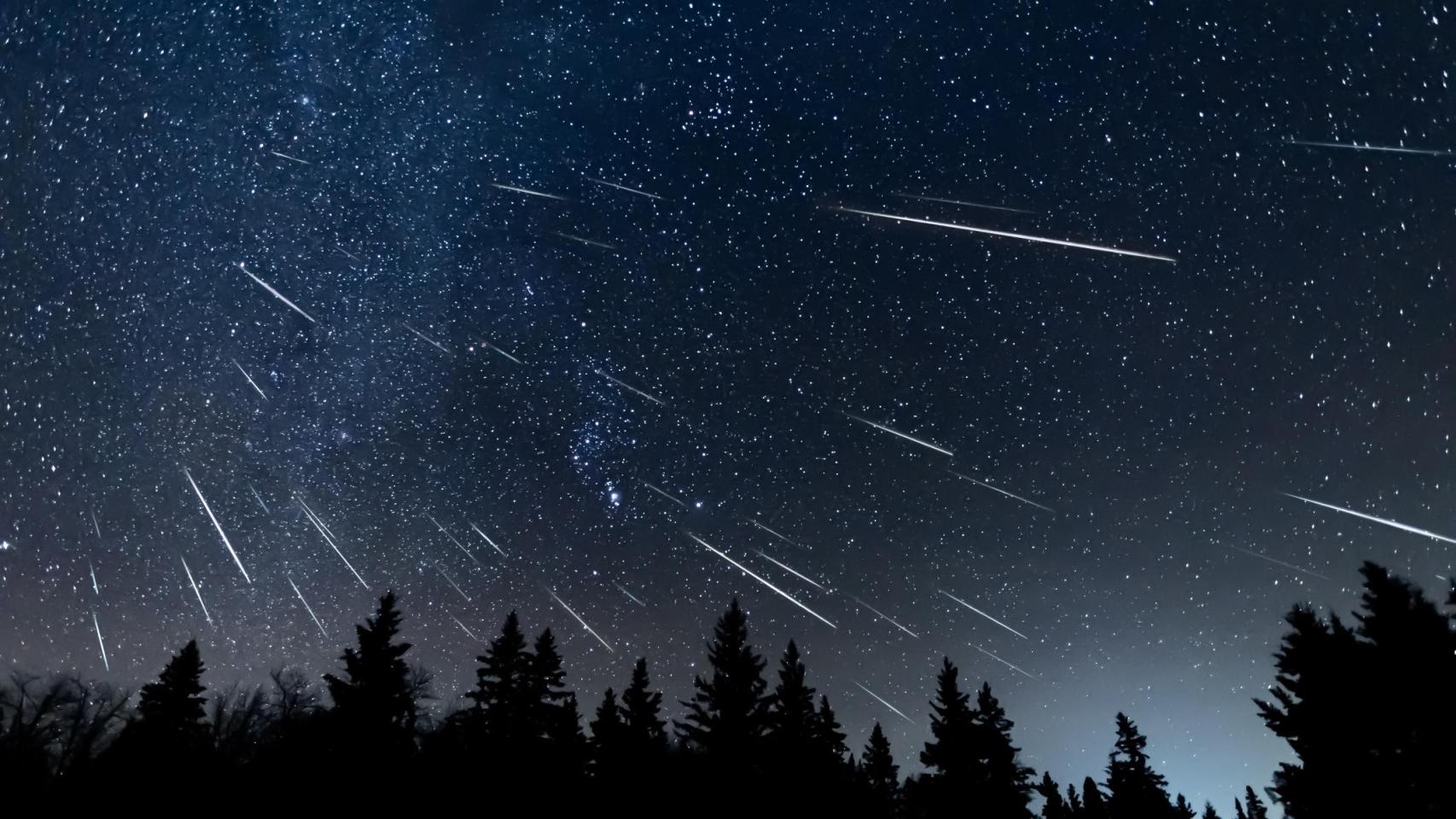 so you might see a meteor shower this morning