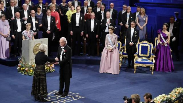 Imagen de archivo de una de las ceremonias de entrega del Premio Nobel.