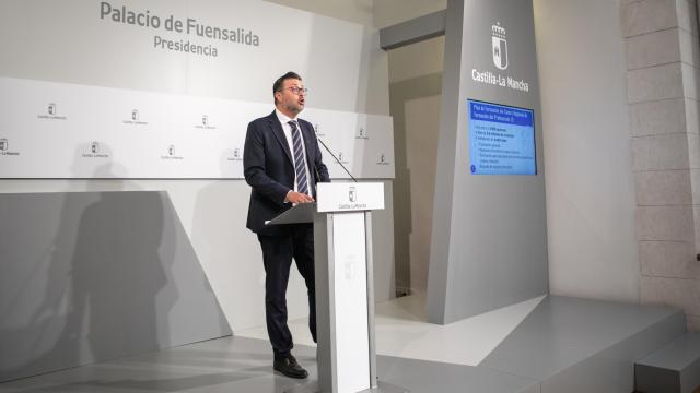 Amador Pastor, consejero de Educación, Cultura y Deportes. Foto: JCCM.