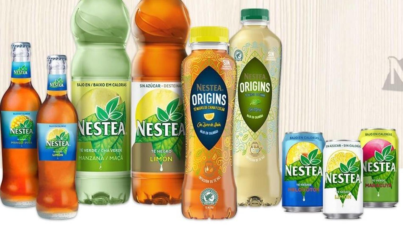 Diferentes variades de Nestea