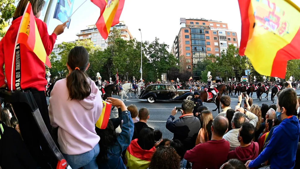 Cortes de tráfico por el desfile del 12 de octubre, Día de la Hispanidad.