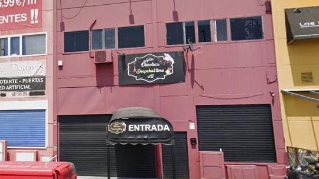 La discoteca en la avenida del Cerro del Rubal número 53.