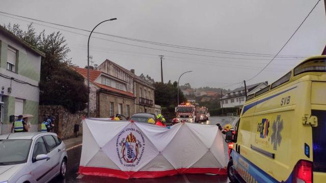 Un fallecido en un accidente de tráfico registrado en Ribeira (A Coruña).