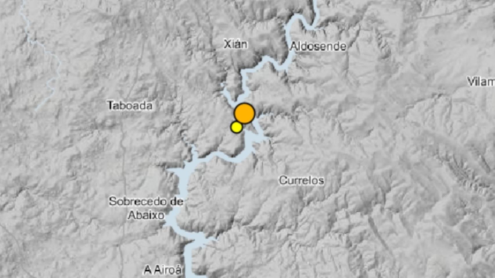 Registran un terremoto de magnitud 3 en Taboada (Lugo)