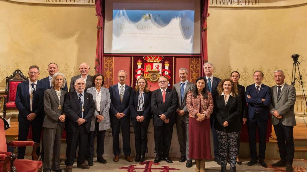 La RAGC entrega las Medallas de Investigación a cinco científicos gallegos.