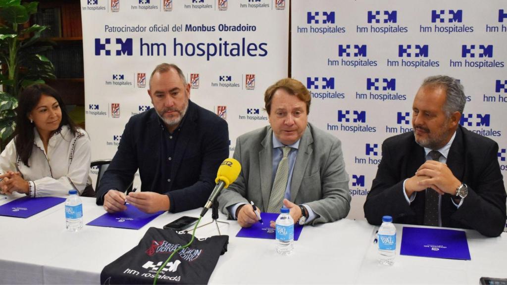 HM Hospitales y Monbus Obradoiro renuevan su colaboración.