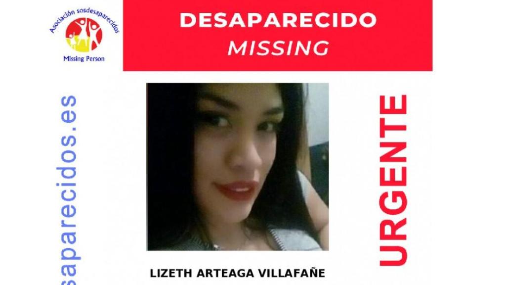 Alerta por la desaparición de la colombiana Liseth Arteaga en Galapagar: creen que podría estar en Almería